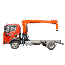 Factory price flatbed cargo truck dump truck beds with crane for sale